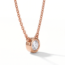 Elsa Peretti Solitaire 1 Diamond Pendant Necklace