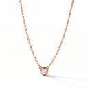 Elsa Peretti Solitaire 1 Diamond Pendant Necklace