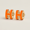Mini Pop H Hoop Earrings