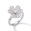 Frivole 1 Flower Pavé Ring