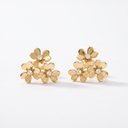 Frivole 3 Flowers Mini Model Earrings