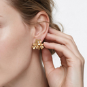 Frivole 3 Flowers Mini Model Earrings
