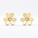 Frivole Flower Large Motif Stud Earrings