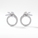 Full Diamond Victoria Vine Circle Earrings