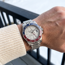 GMT-Master II Meteorite Dial Blue And Red Pepsi Bezel Men's Watch | RL 40 126719