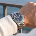 GMT Master II Sprite Bezel Steel Black Dial Men's Watch | RL 40 126720VTNR-0001