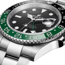 GMT Master II Sprite Bezel Steel Black Dial Men's Watch | RL 40 126720VTNR-0001