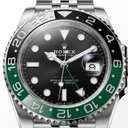 GMT Master II Sprite Bezel Steel Black Dial Men's Watch | RL 40 126720
