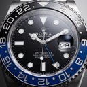 GMT-Master II  Steel Black Blue Batman Bezel Men's Watch | RL 40 126710