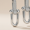 HardWear Large Link Pavé Earrings
