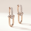 HardWear Large Link Pavé Earrings