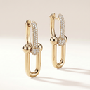 HardWear Large Link Pavé Earrings