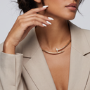 Juste Un Clou Torque Diamond Necklace