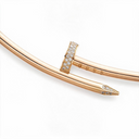 Juste Un Clou Torque Diamond Necklace