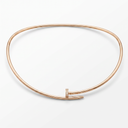 Juste Un Clou Torque Diamond Necklace