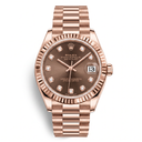 Lady-Datejust Chocolate Diamond Dial Everose Gold  Watch | RL 31 278275CHDP
