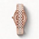 Lady-Datejust Chocolate Diamond Dial Full Everose Watch