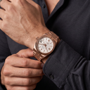 Land-Dweller Oyster Everose gold White Dial | RL40 M127335-0001