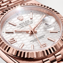 Land-Dweller Oyster Everose gold White Dial | RL40 M127335-0001