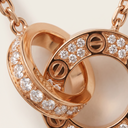 Love Pavé Pendant Necklace