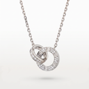 Love Pavé Pendant Necklace