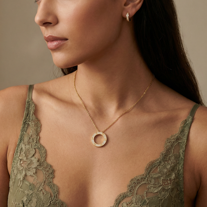 Love Paved Necklace