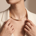 Love Slim Screw Collar Necklace