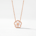 Lucky Flower 1 Motif Necklace