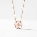 Lucky Flower 1 Motif Necklace