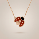 Lucky Ladybug Pendant Necklace