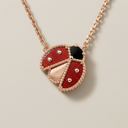 Lucky Ladybug Pendant Necklace