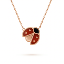 Lucky Spring Ladybug Pendant Necklace