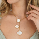 Magic Alhambra 6 Motifs Pearl Clover Necklace
