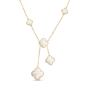 Magic Alhambra 6 Motifs Pearl Clover Necklace
