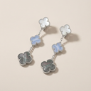 Magic Alhambra Three Motifs Earrings