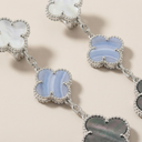 Magic Alhambra Three Motifs Earrings