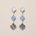 Magic Alhambra Three Motifs Earrings