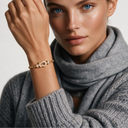Medium Force Paved Chain Bracelet