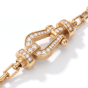 Medium Force Paved Chain Bracelet