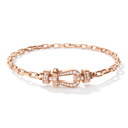 Medium Force Paved Chain Bracelet