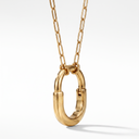 Medium Lock Pendant Chain Necklace
