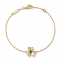 Mini Frivole Emerald Clover Bracelet