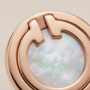 Mother-of-pearl Circle Earrings
