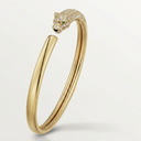 Panthère Pavé Sculptural Bracelet