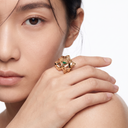 Panthère De Green Gemstone Ring