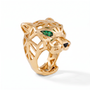 Panthère De Green Gemstone Ring