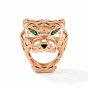 Panthère De Green Gemstone Ring
