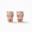 Panthère De Stud Full Diamond Earrings