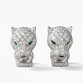 Panthère De Stud Full Diamond Earrings
