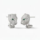 Panthère De Stud Full Diamond Earrings